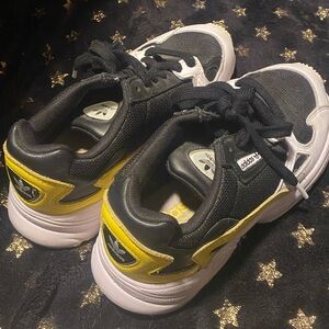 Adida Yellow Falcon shoes
